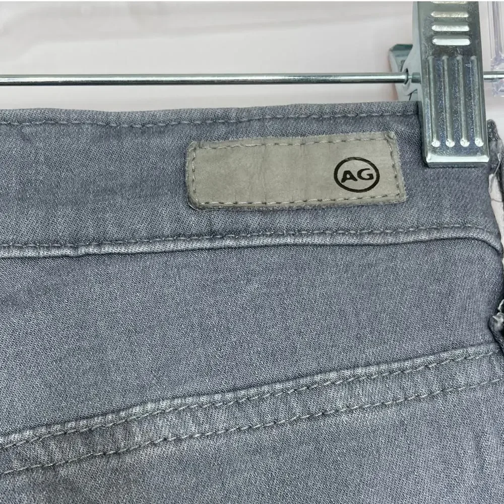AG Adriano Goldschmied The High-Rise Stevie Ankle slim straight ankle size 27R